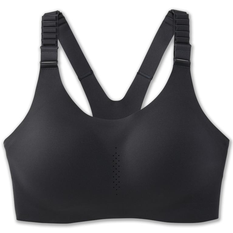 Brooks DARE RACERBACK 2.0 Sports Running Bra Womens Sale - Asphalt/DarkGey (KLF670984)